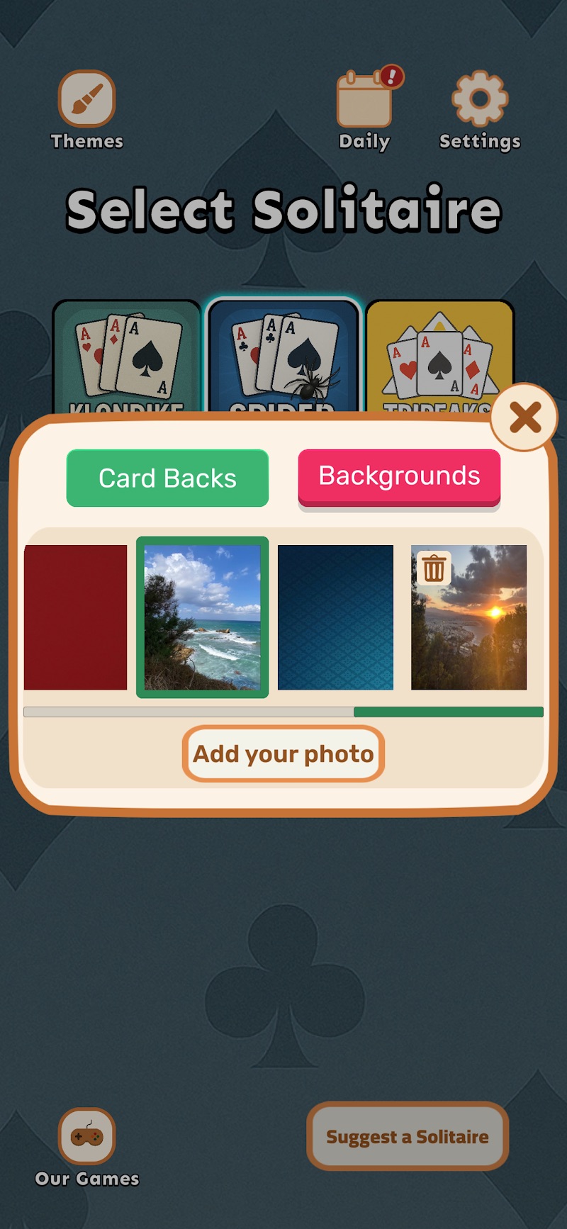 Solitaire Suite screenshot 3